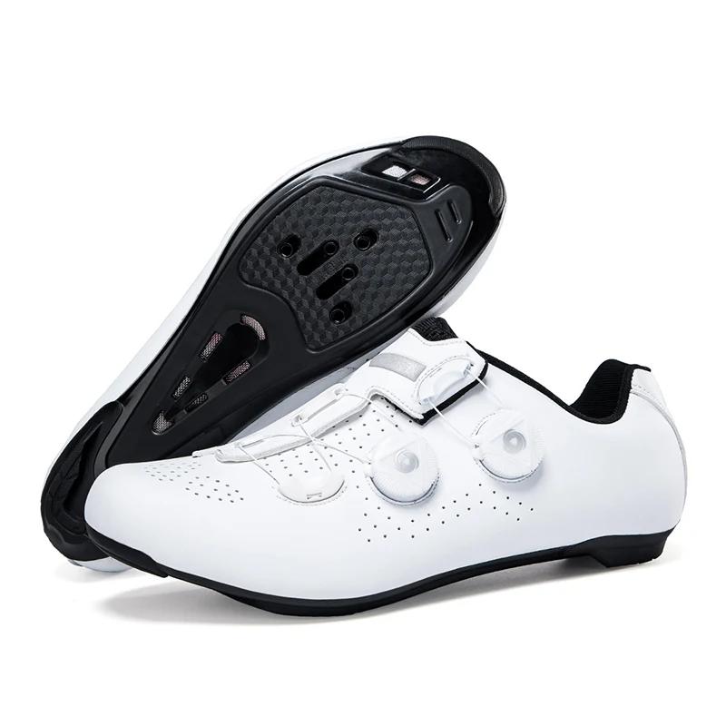 Men MTB Self-Locking Speed Racing Bike Shoes Bicycle Sneakers Spd Cycling Shoes Cleats Women Mountain Road Cycling Footwear