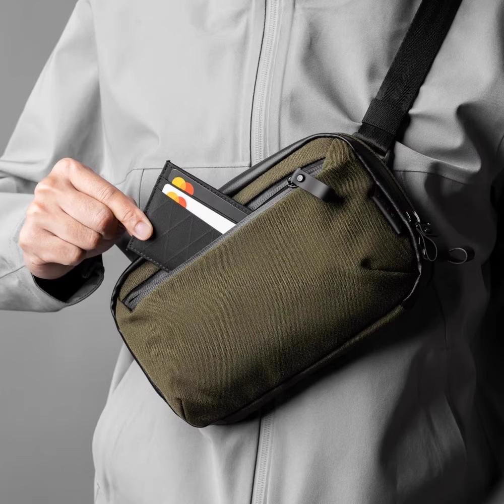 New Waterproof XPAC Nylon Men's Multifunctional Crossbody & Handbag