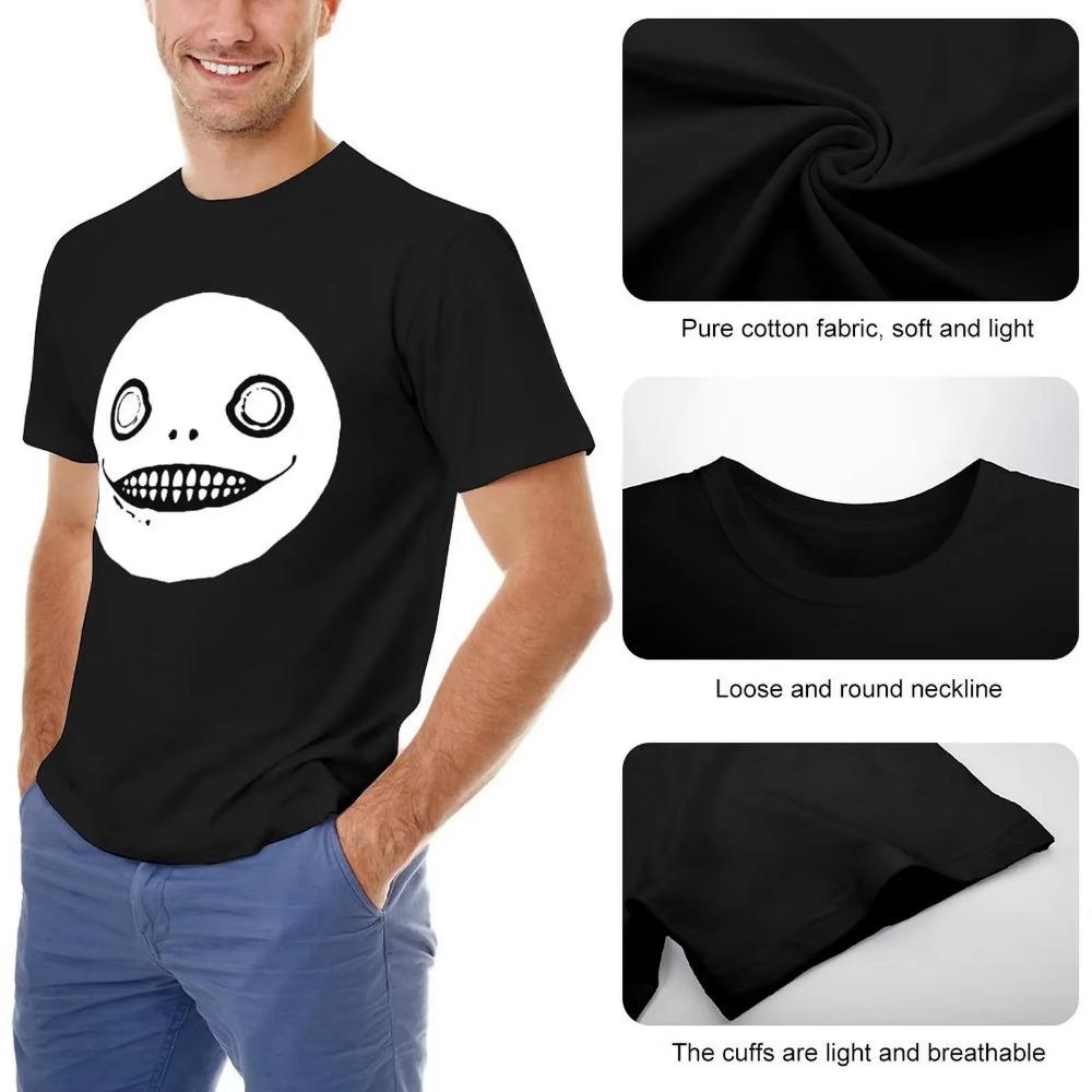 Emil Weapon Nier Automata Shirt Essential T-shirt Crewneck Sport Tshirt Novelty Fitness Funny Novelty USA Size