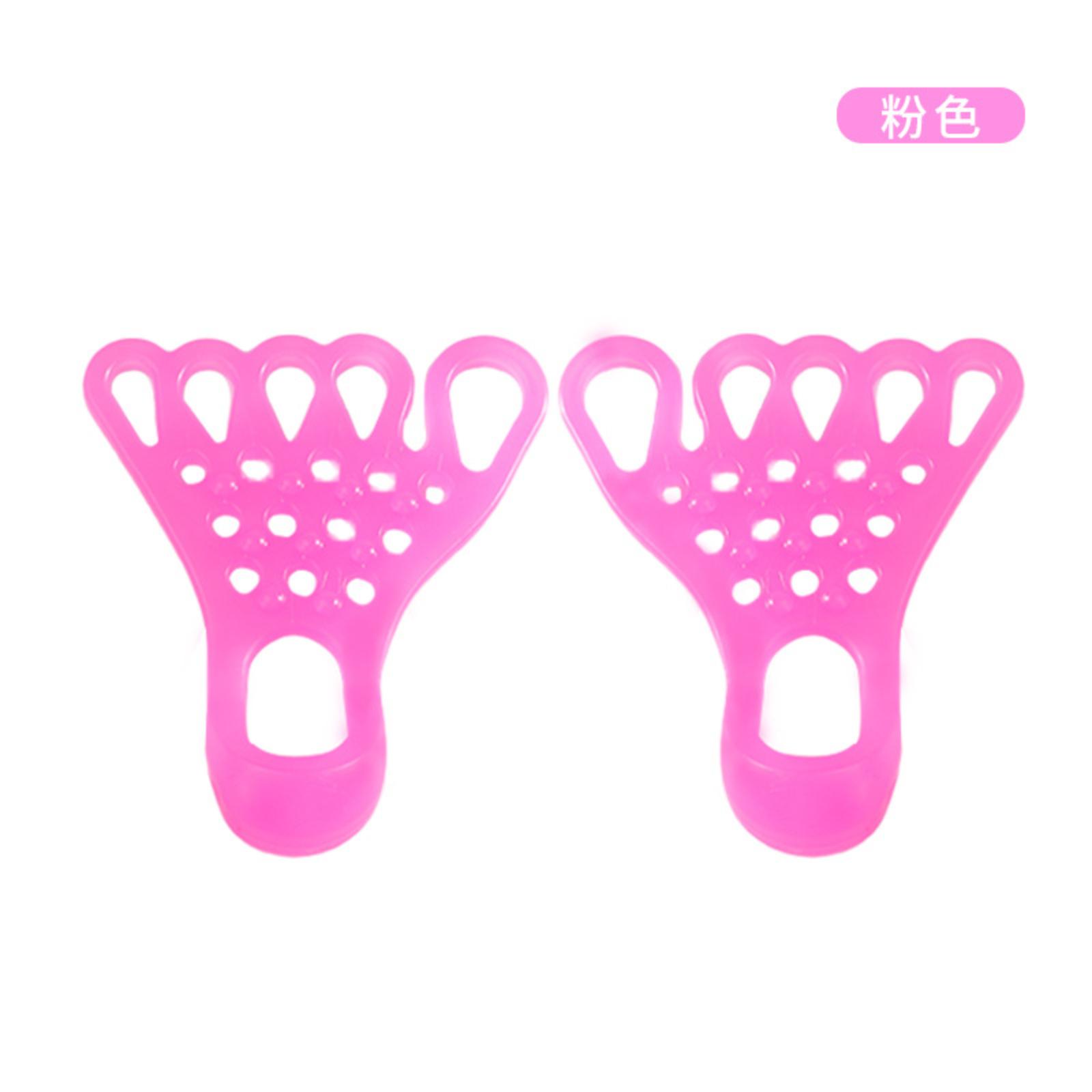 Силиконовый Разделитель для Пяти Пальцев Ноги, Разделитель для Коррекции Наложения Пальцев One Size
