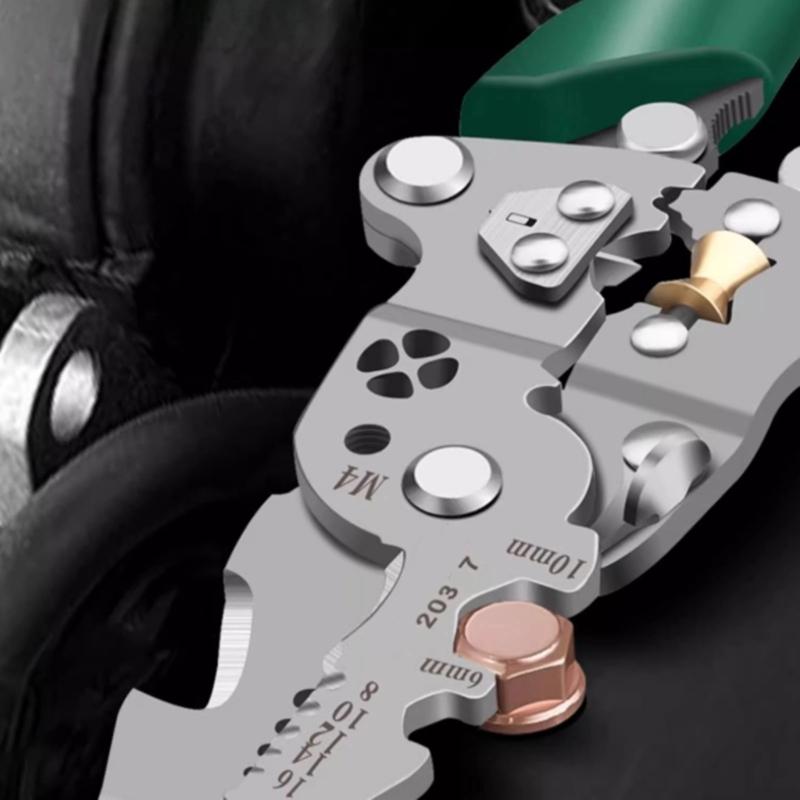 16/18 in 1 Foldable Wire Stripper Crimper Cable Cutter Plier Professional Electrical Wire Stripping Tool Wire Stripper