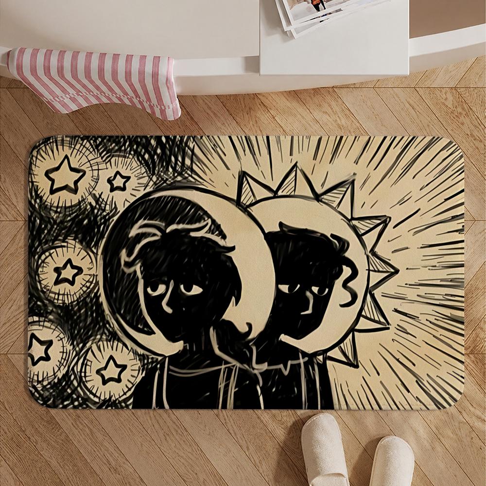 Animation-The Owl HouseS Floor Mat Soft Non-Slip Bath Mat, Bedside Carpet, Absorbent Doormat for Home