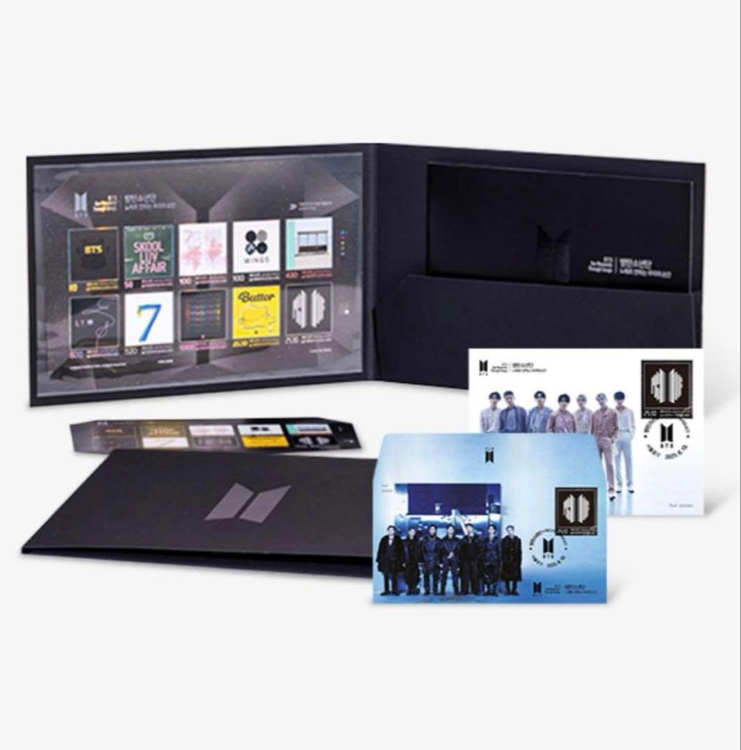 [USED] BTS 10th Anniversary Stamp Package