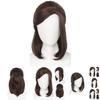 The Last Of Us Ellie Brown Cosplay Wig With Breathable Natural Feel For Scene Dressing