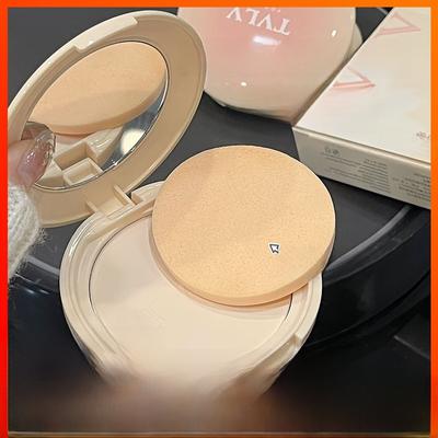 TVLV Puder do konturowania Soft Mist Lekki Kompakt Perfekcjonujący Koloryt Skóry Makijaż o Naturalnym Wykończeniu dla Pań 10g