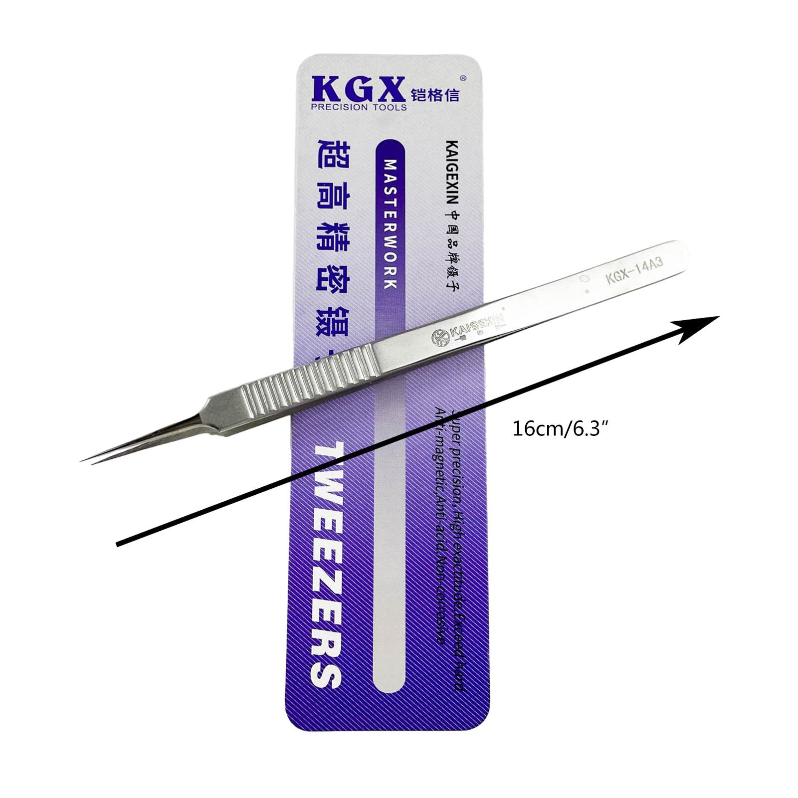 

Прочный пинцет Прецизионный пинцет для электроники идеально подходит для микропайки, ремонта мобильных телефонов и поделок 3