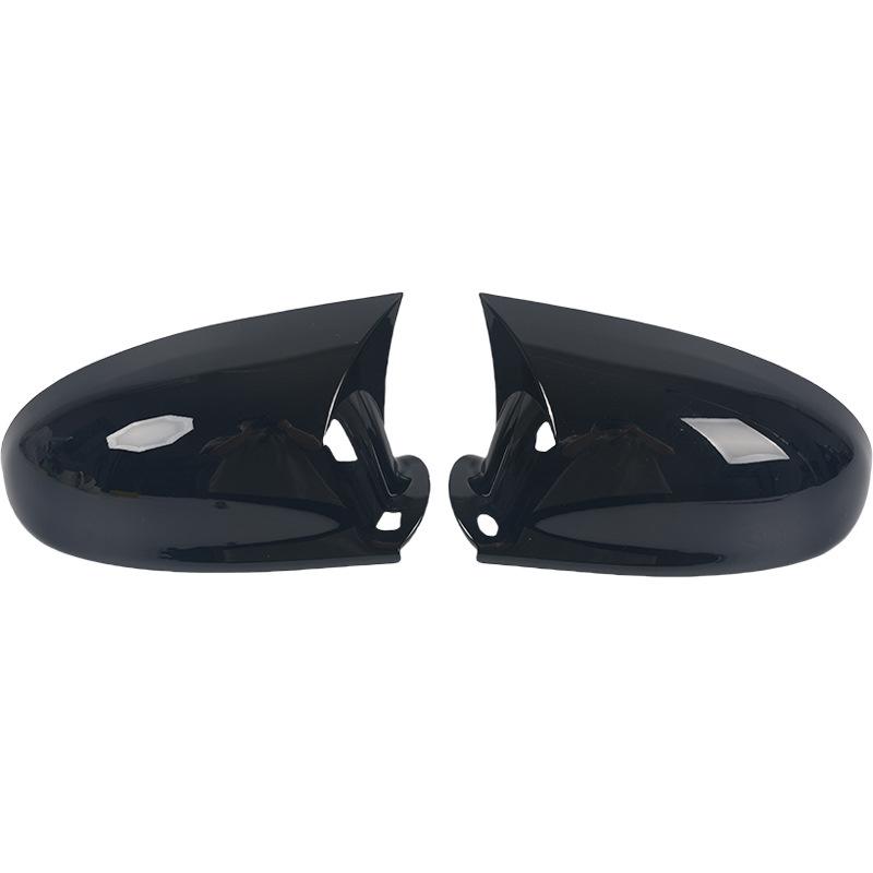 2PC Bat style Add-on Side Mirror Covers For VW GOLF 5 GTI plus MK5 Jetta Passat B6 B5.5 Variant EOS Sharan sticker horn shape