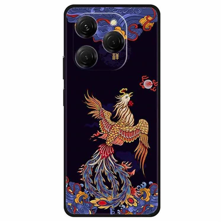 

Для TECNO Spark 20 Pro Чехол TPU Phone Cover Art Эстетический Узор