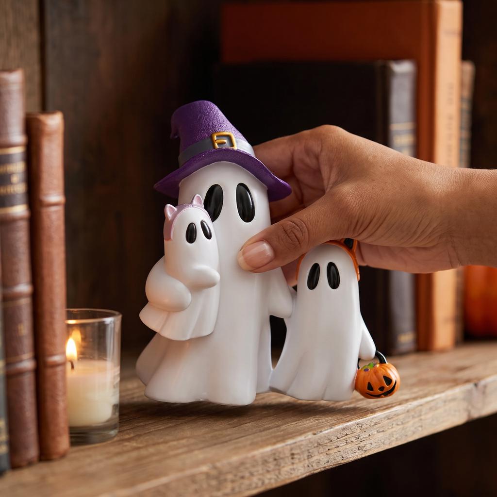 Halloween Family Decoration Set Figurines for Home Decor House Party Supplies