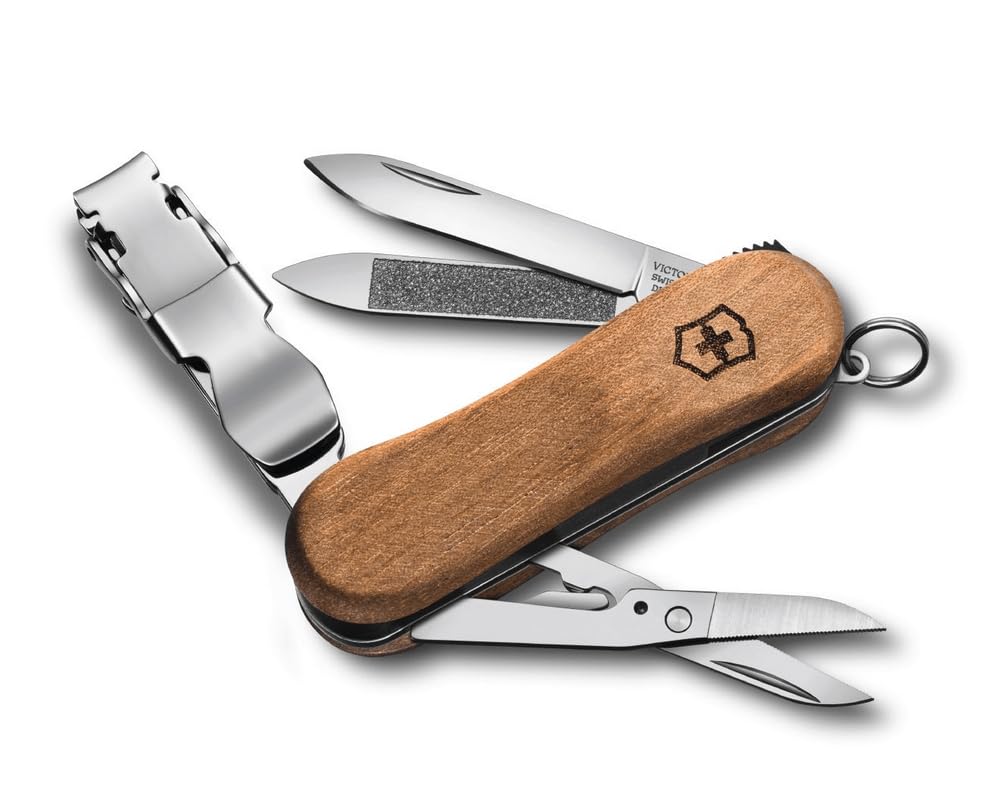 Victorinox Nail Clip Wood 580 BP 0646163B1 коричневый