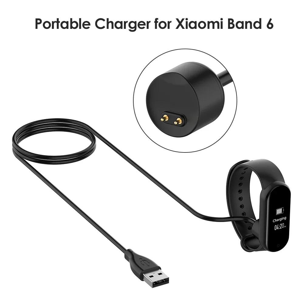 Fast Charging Cable For Xiaomi Mi Band 7 6 5 Smart Wristband USB Charger Cradle Charging Power Cable For xiaomi Miband 5 6 7