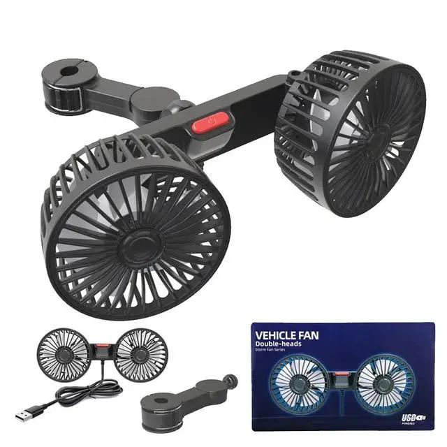 

Universal Car Fan Rear Seat Ventilator USB Freshener Air Conditioner Climatiseur Ventilateur Voiture Ventilatore Car Cooler