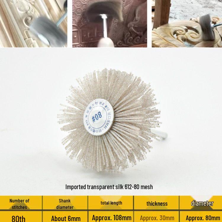 Nylon Abrasive Polishing Wheel for Wood and Furniture Carving