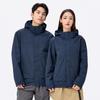 Men's and Women's Soft Shell Mountaineering Jacket, Three-in-One with Detachable Fleece Liner, Water-Repellent, 2026 Model.