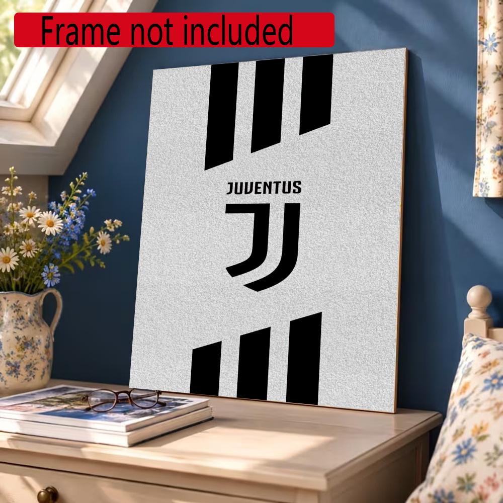 Juventus 5D Diy Diamond Painting Round Diamond Diy Frameless Holiday Artwork Suitable For Home Office Wall Decoration
