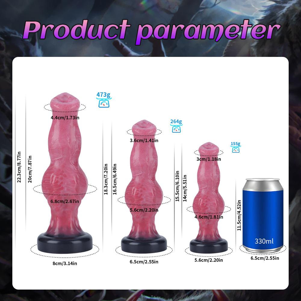 Realistic Dildo with Suction Cup, Silicone Anal Plug for Women and Men, G-Spot and Prostate Massager, Adult Sex Toys for Couples