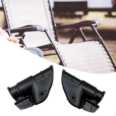 2 Piezas Silla Plegable Reposabrazos Bloqueo Pestillo Bisagra Enganche Fijo y Accesorios de Liberación