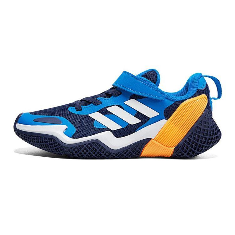 Adidas 4Uture Rnr El K Comfortable Slip-Resistant Durable Lightweight Sports Casual Shoes Kids Sneakers Blue White GZ5861