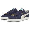 Puma Suede Fat Lace Comfortable Versatile Low-Top Sneakers Unisex Sneakers Blue 393167-01