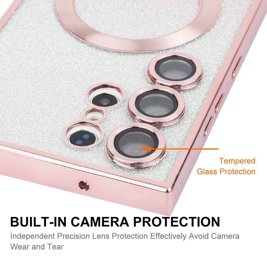 ENAKY HAT PRINCE For Samsung Galaxy S24 Ultra Case Magnetic Cover Compatible with MagSafe