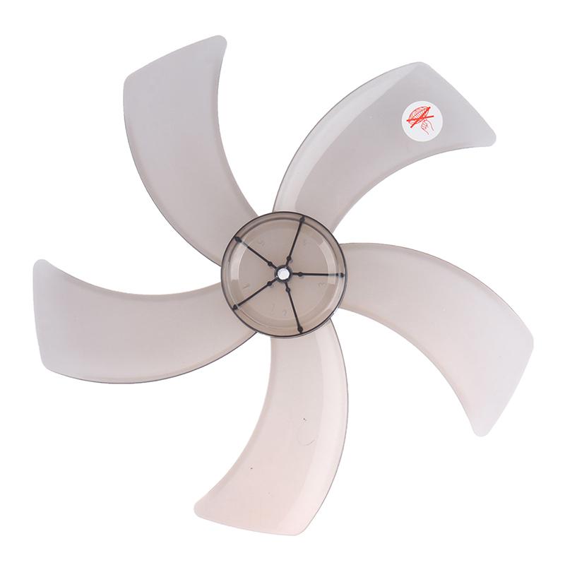 14/16Inch Universal Plastic Silence Fan Blade 5leaves Nut Cover for14/16Inch Household Standing Pedestal Fan Table Fan Accessori
