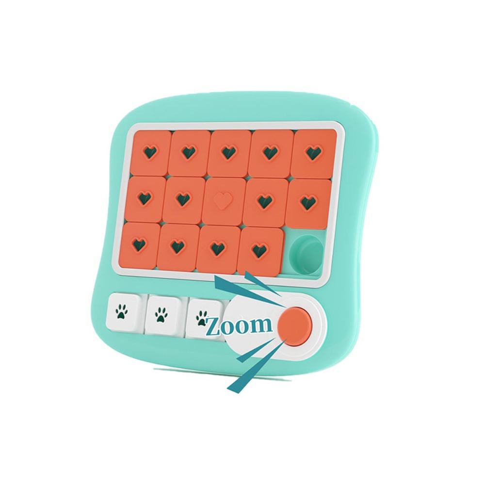 Sound-producing Dog Toys Slow Feeder with Non-slip Mat Nontoxic Interactive Dog Toys Plastic BPA Free Dog Puzzle Toys Cat