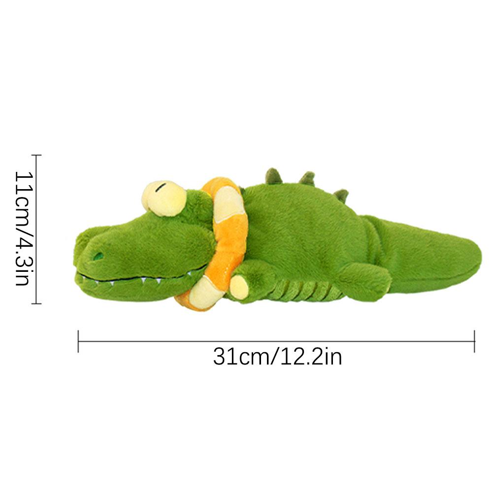Crocodile-Squeaky Pet Toys For Small Medium Large Dogs Soft Plush Chewing Puppy Toys To Keep Them Busy Pets Dogs Present