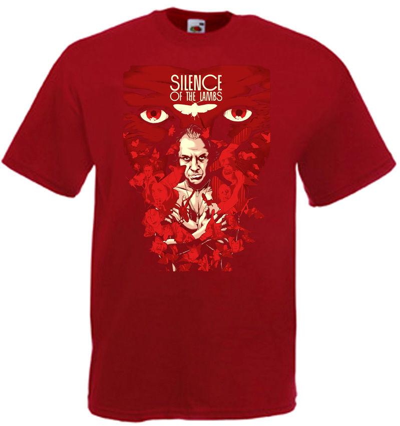 The Silence Of The Lambs v.12 Movie Poster T-shirt brick all sizes S5XL S