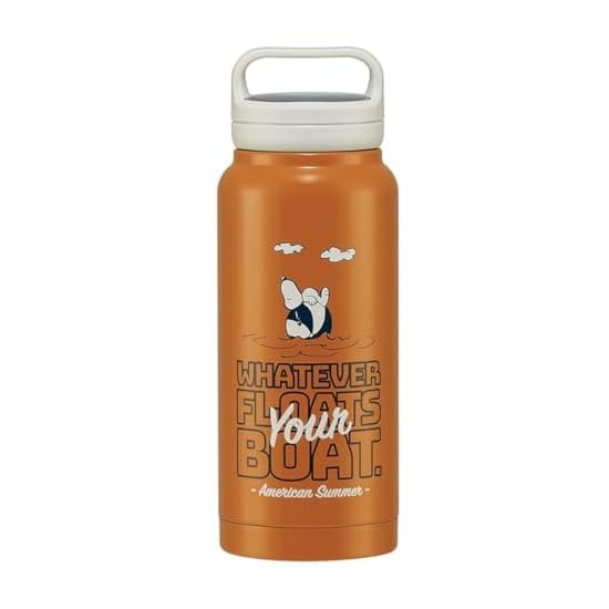 Skater Insulated Stainless Steel Mug Bottle, 800ml, with Screw Handle, Snoopy, STSC8-A