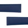 Brismassi Esetti Schnellverschluss Echtes Leder Uhrenarmband Beliebte Ersatzarmbandgrößen 22mm Kalbslederband, - 16mm, 18mm, 19mm, 20mm, (Strapazierfähiges Futter)