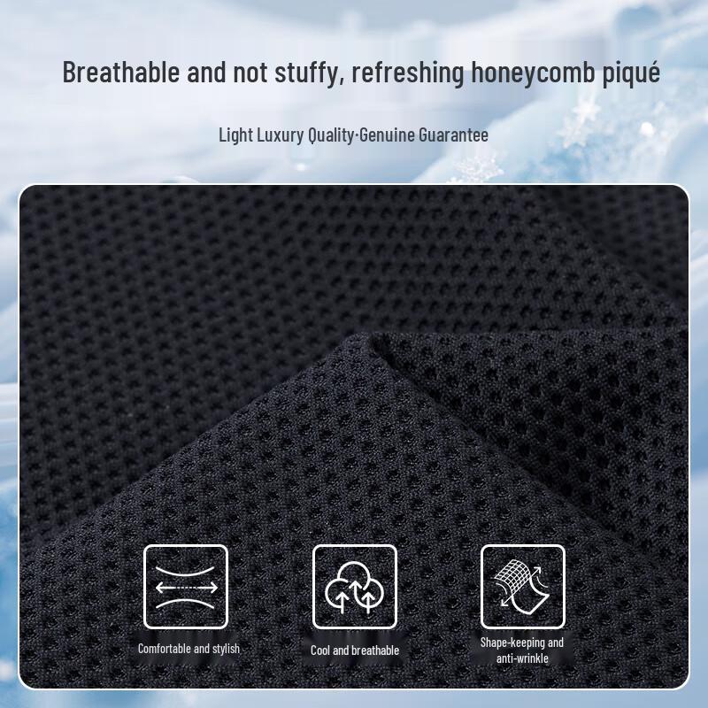 MONTAGUT Men's Short Sleeve Breathable Cotton T-Shirt