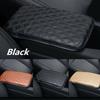 Universal Car Armrest Pad Mat Cover Center Console Box PU Leather Cushion Pad