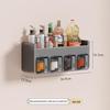Double-Layer Wall-Mounted Spice Organizer