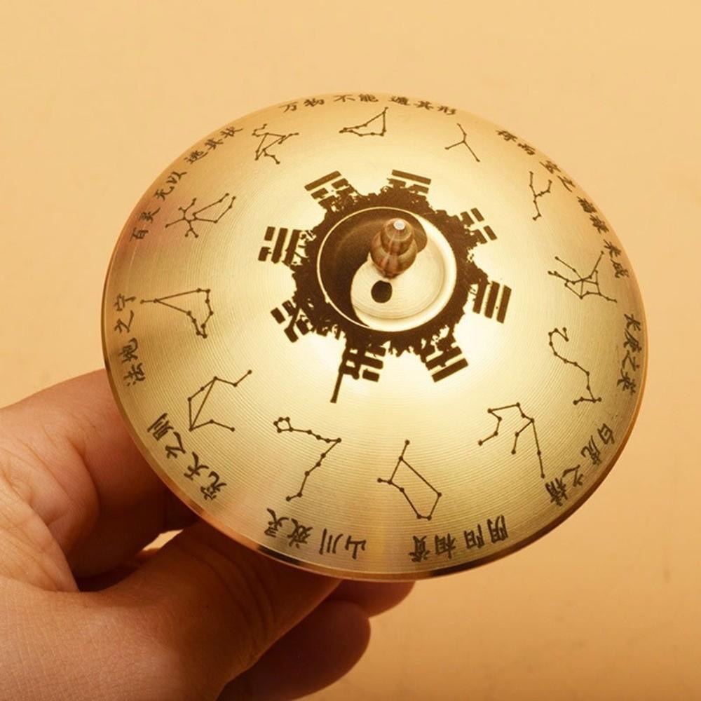 Traditional Brass Umbrella Statue Unique Decorative Umbrella  Office Display