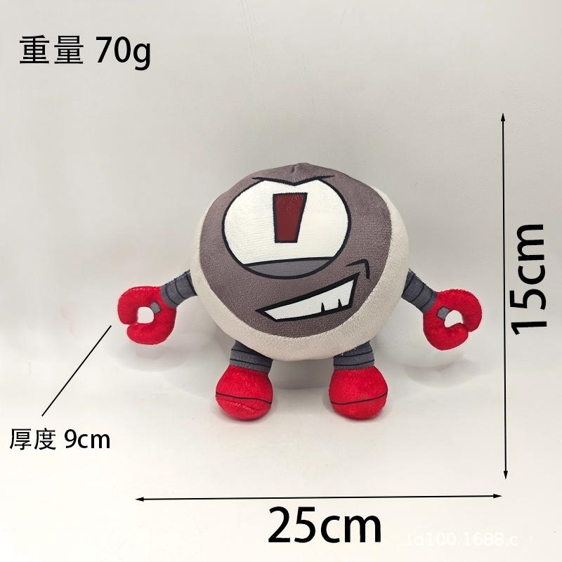 Gameoverse Kit Gobbles Kaboodle Plüschtier Rosa Weiches Kuscheltier Anime Spiel Zubehör Niedliche Puppe Erwachsene Wohnkultur Sammlung
