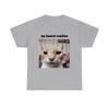 My Honest Reaction T-shirts Funny Cat Printed TShirts Women Casual Short Sleeve Tees Woman's Joke Humor Summer Clothing
