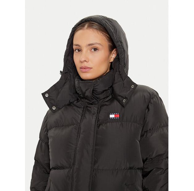 Down Jacket Tommy Jeans Alaska DW0DW18860 Black Regular Fit