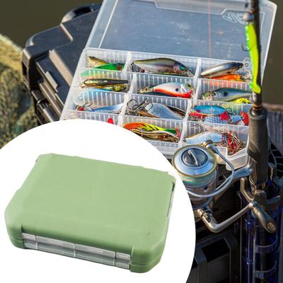 Cutie Accesorii Nada și Echipament de Pescuit Organizator Scule Compartimente Piese Metalice Compactă cu