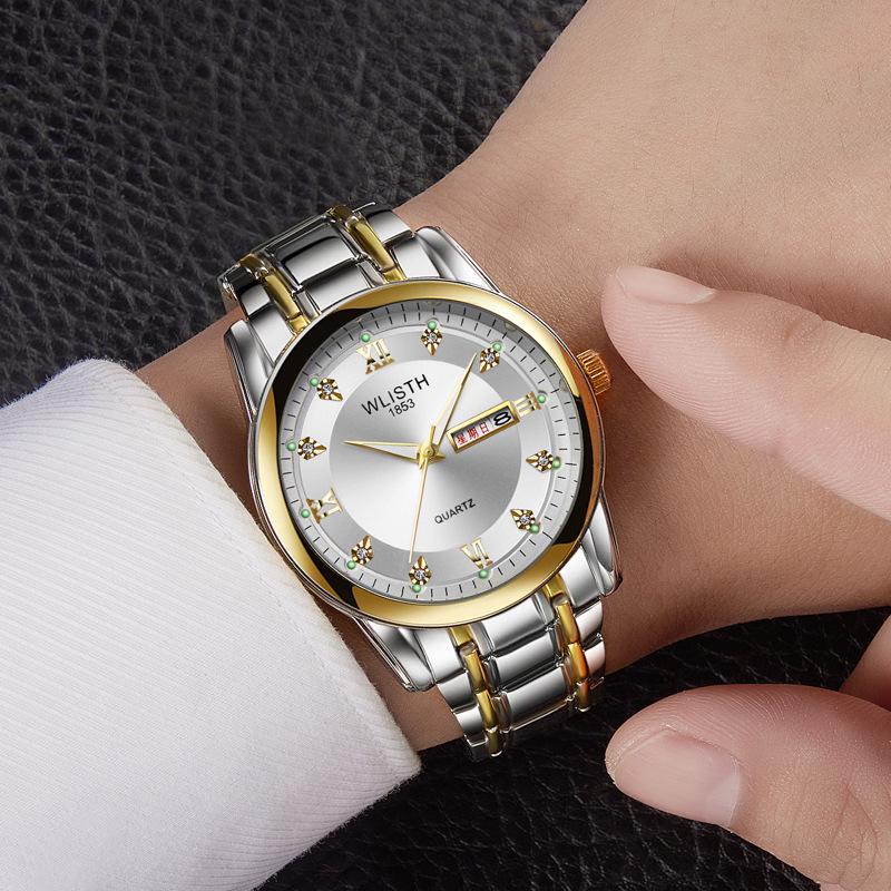 Swiss Men's Waterproof Outdoor Quartz Watch - Luminous Fashion Business Design