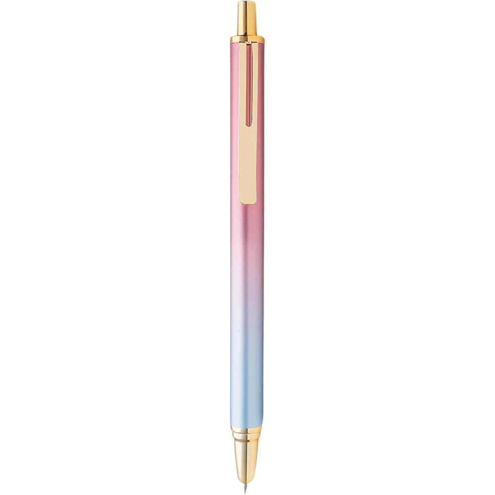 WANCHER 1×one×wan CLICKER Fountain Pen (Pastel Blue x Magenta)