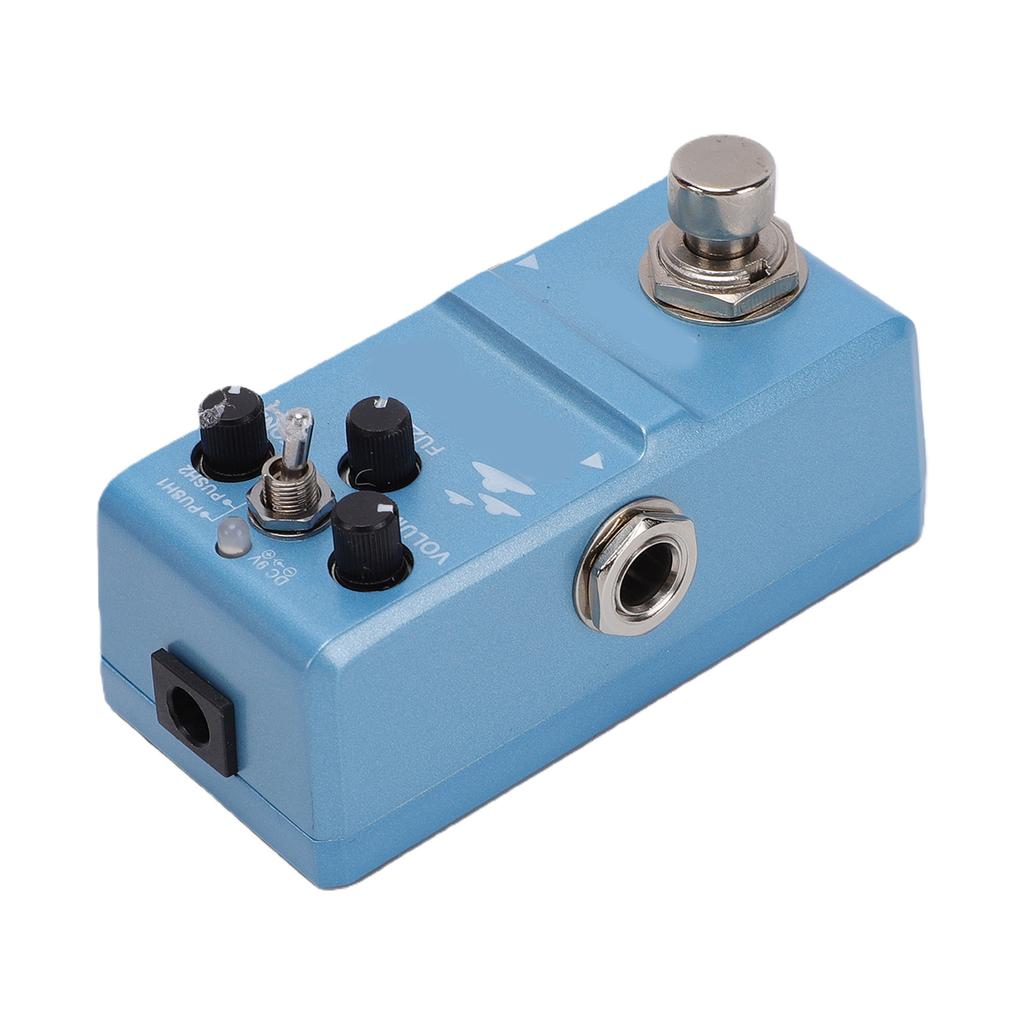Fuzz Pedal Electric Guitar Vintage Distortion Compact Metal Dual Mode Effect Pedal
