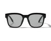 Square Wide Sunglasses Popular Brand for Women and Men Stylish and Fashionable UV Protection [Flex] (Black, Gray) - - -