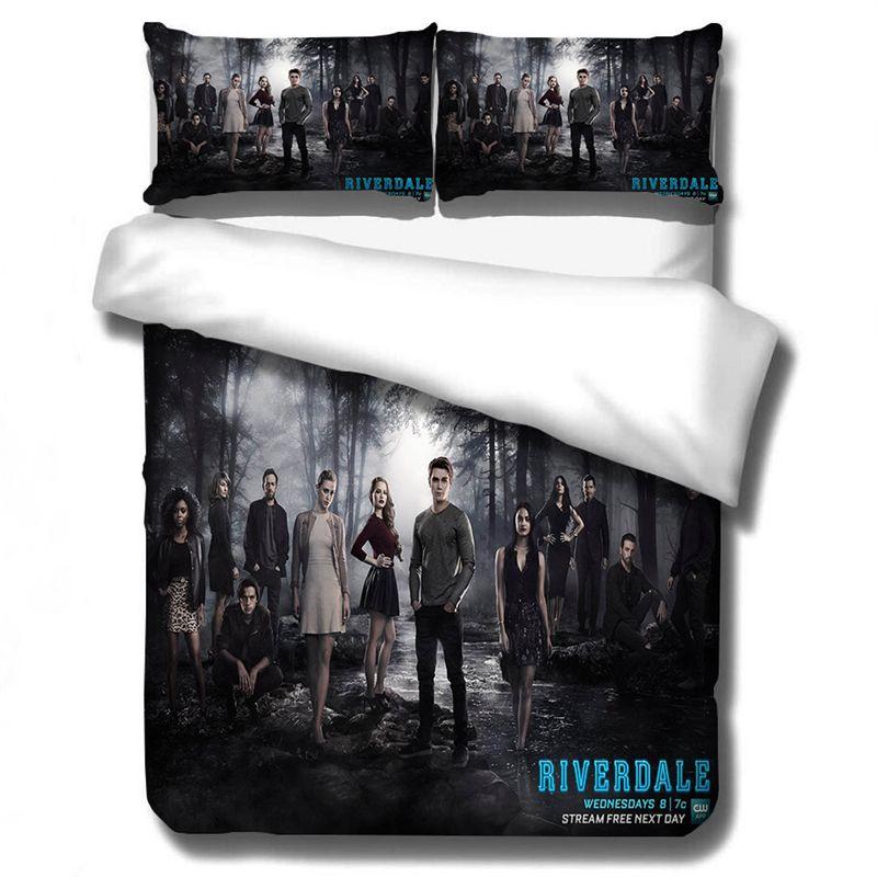 Elegant Riverdale Bedding Set Includes Comfortable Polyester Duvet Cover And Pillowcase