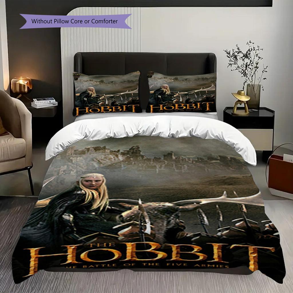 Hobbit Battle Five Armies Bedding 1 Duvet Cover 2 Pillowcase Without Core Bedding Set Christmas Birthday Gift Duvet Cover And Pillowcase