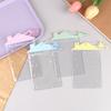 Cute Cartoon Transparent House Card Cover Pvc Clear Photo Holder Badge Id Credit Card Case Student Campus Cards Protector