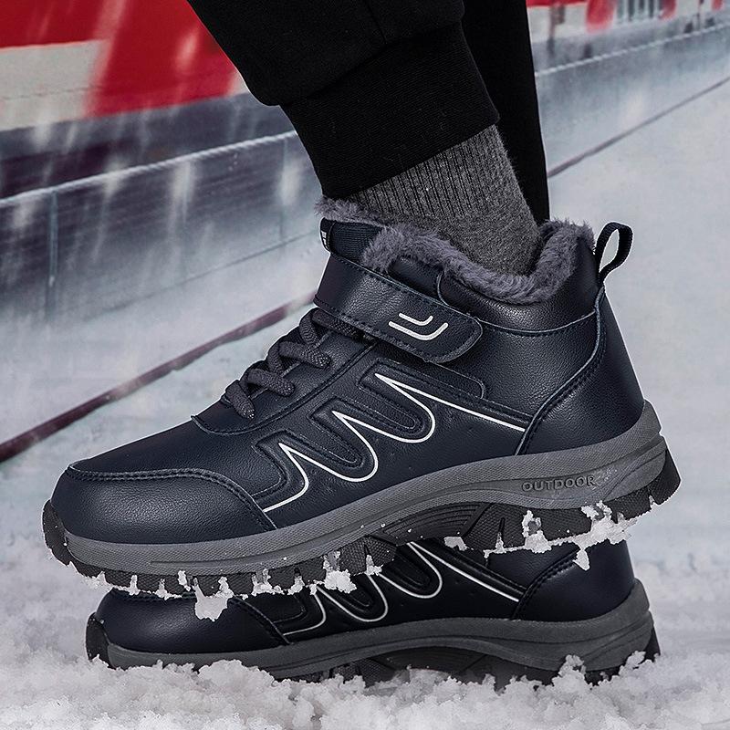 2025 new comfortable and versatile winter big cotton shoes for the elderly outdoor warm walking in the elderly mother