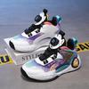 PLUS boys basketball shoes professional actual sneakers spring boys training running shoes middle and older children's sneakers
