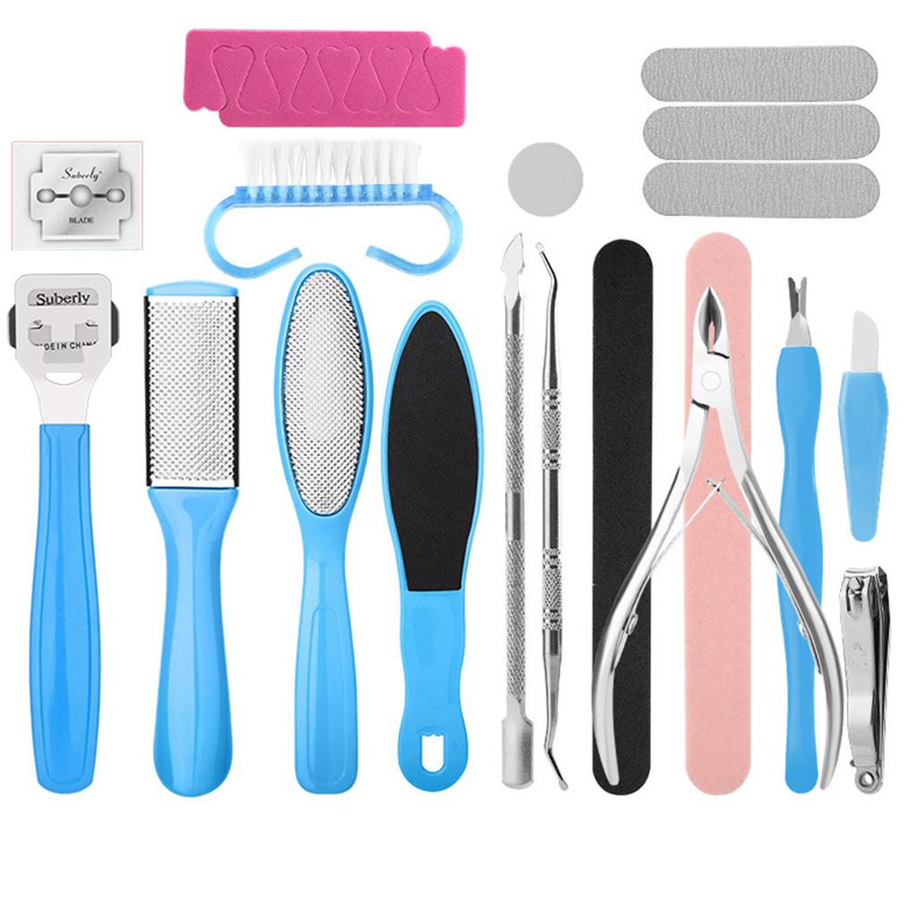 Foot Scrubbers Pedicure Tools Set Dead Skin Removal Foot Shrub Set Foot Board File Foot Scraper