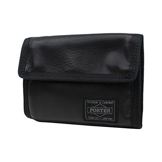 

[Porter] PORTER ALOOF Bifold Wallet 023-01084 Black/10