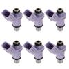 6PCS Fuel Injectors 6P2-13761-10-00 Fit For Yamaha 250 Outboard